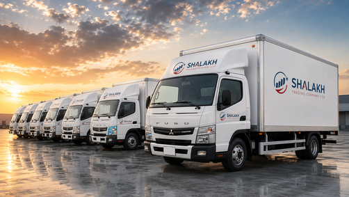 SHALAKH canter delivery trucks